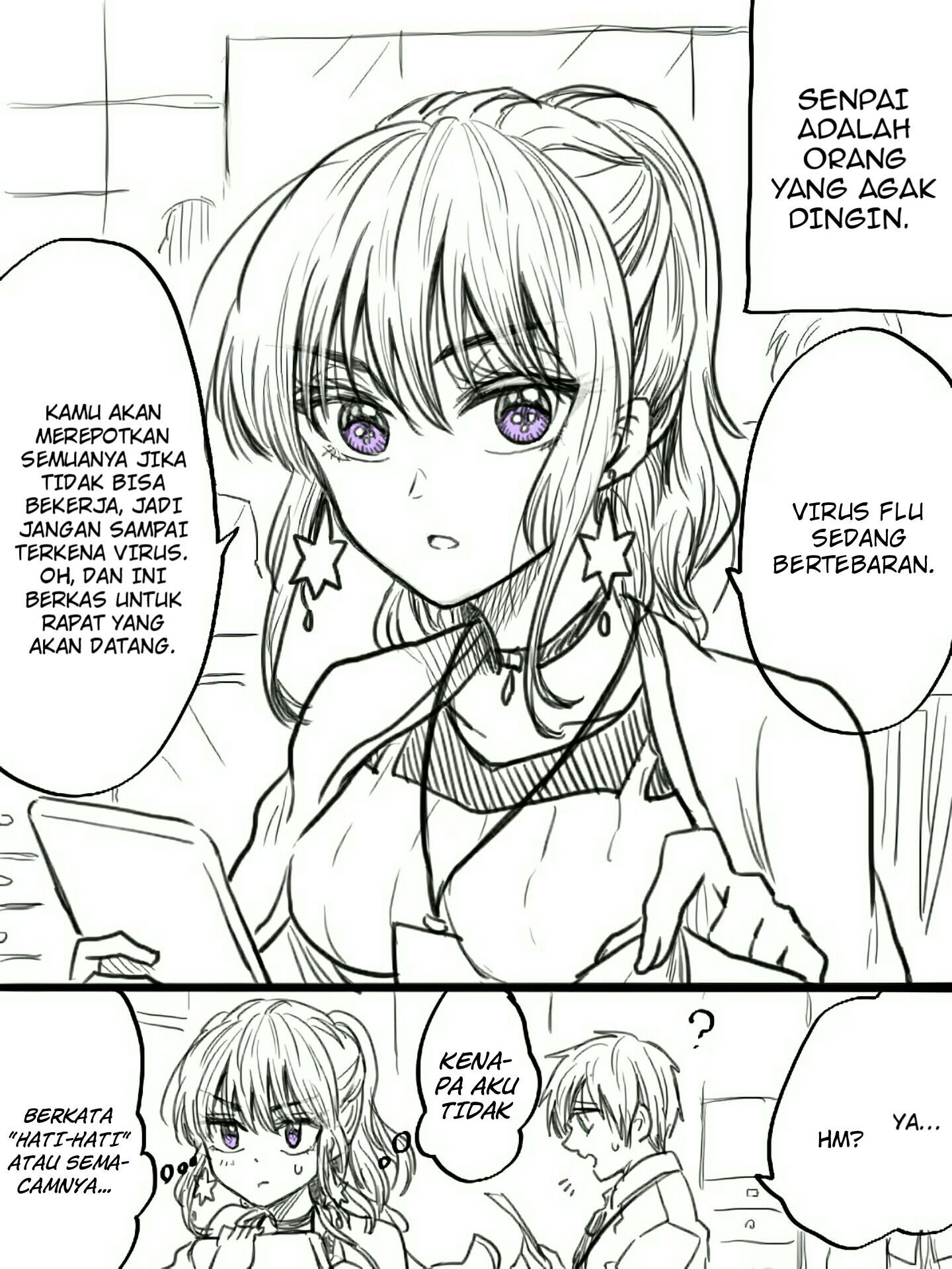 Awkward Senpai Chapter 31 Gambar 1